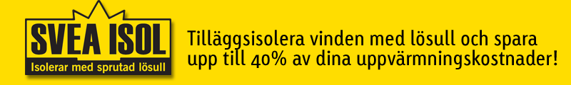 Svea Isol - Tilläggsisolera vinden med lösull